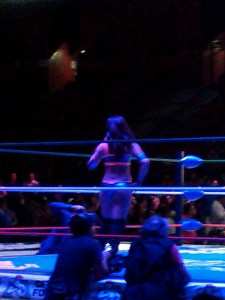 Lucha Libre 4 - female wrestler - from cell phone