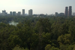 Castillo de Chapultepec 2 - view of Bosque and Polanco