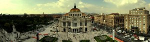 Bellas Artes panorama stitch