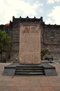 Tlatelolco 6 - memorial to massacre of October 2 1968