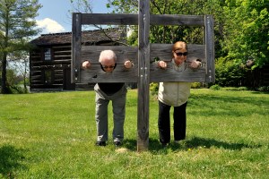James White Fort 23 - pillory