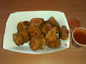 Fried pickles - from cell phone