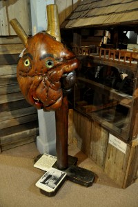 Museum of Appalachia 34 - The Devil - walnut with horse teeth